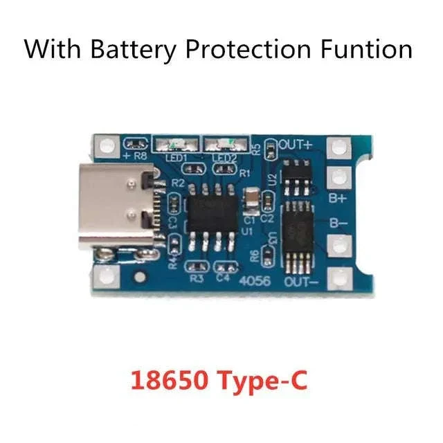 TP4056 18650 Lithium Battery Charger Module with USB Inputs - Image 15