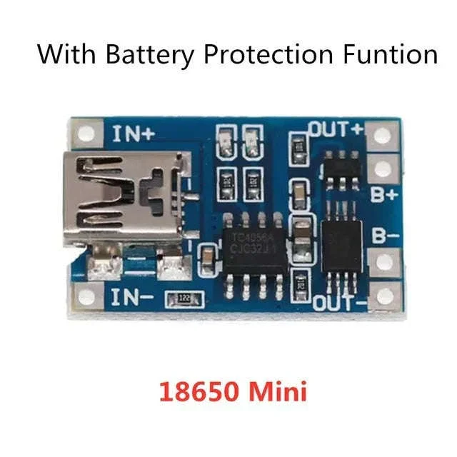 TP4056 18650 Lithium Battery Charger Module with USB Inputs - Image 16