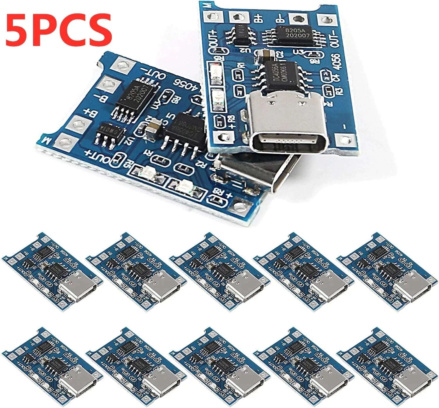 TP4056 18650 Lithium Battery Charger Module with USB Inputs - Image 7