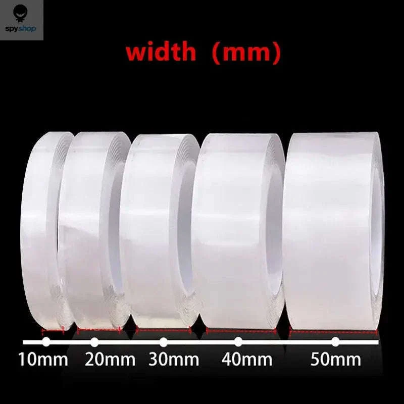 Traceless Nano Tape – Transparent Double-Sided Mounting Gel - Image 3