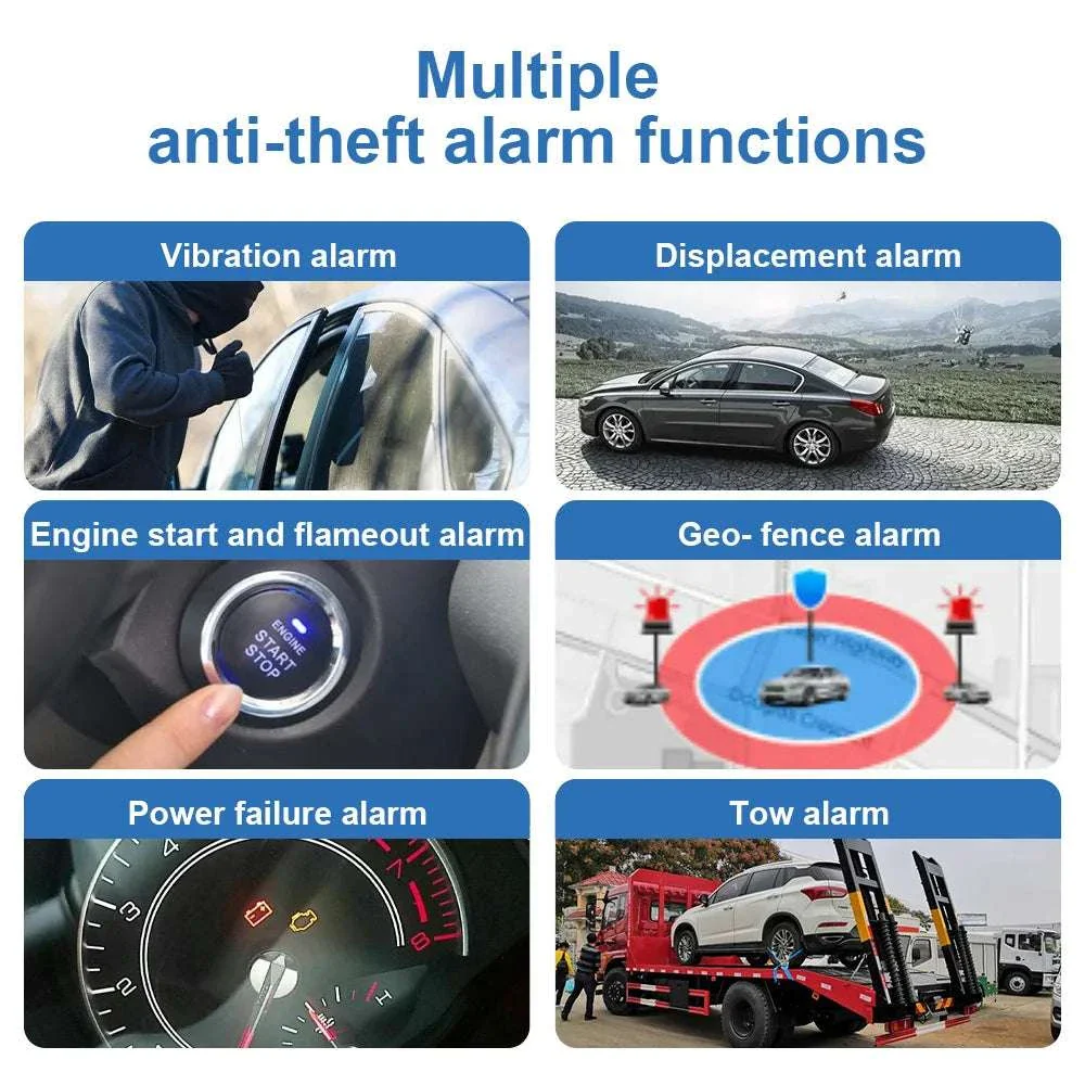 4G GPS Tracker J16 3-Pack Real-Time Tracking with Remote Control - Image 6
