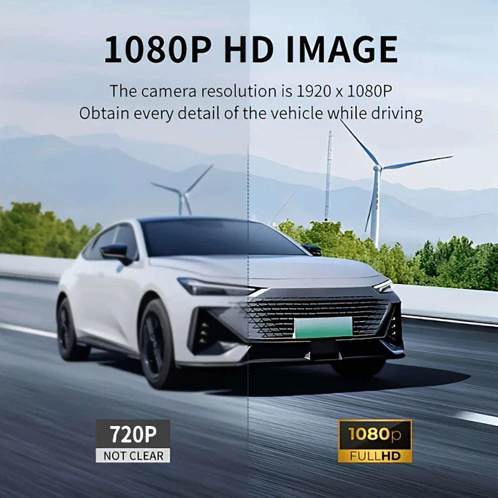 Triple Lens Dashcam WiFi 3-Channel 1080P HD Recorder - Image 11