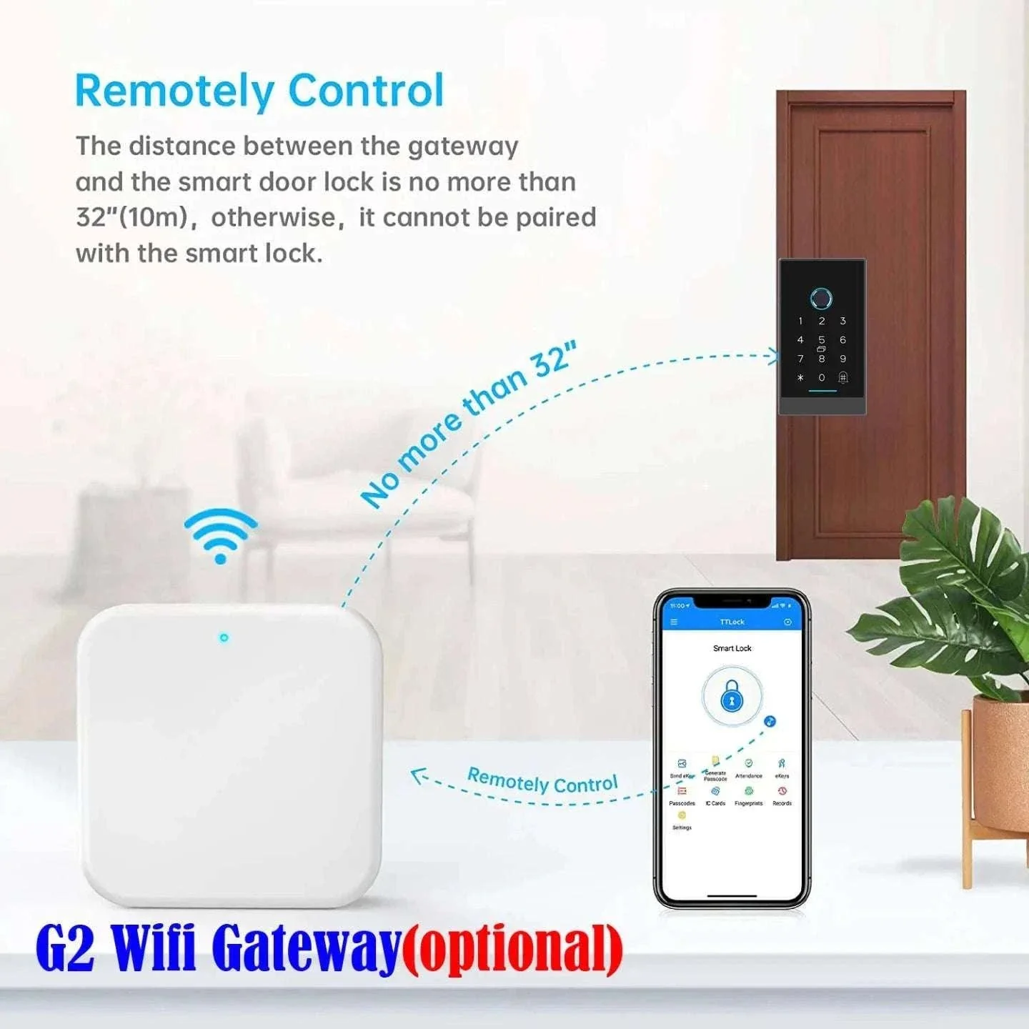 TTlock H3 Fingerprint Door Access Control System - Image 14