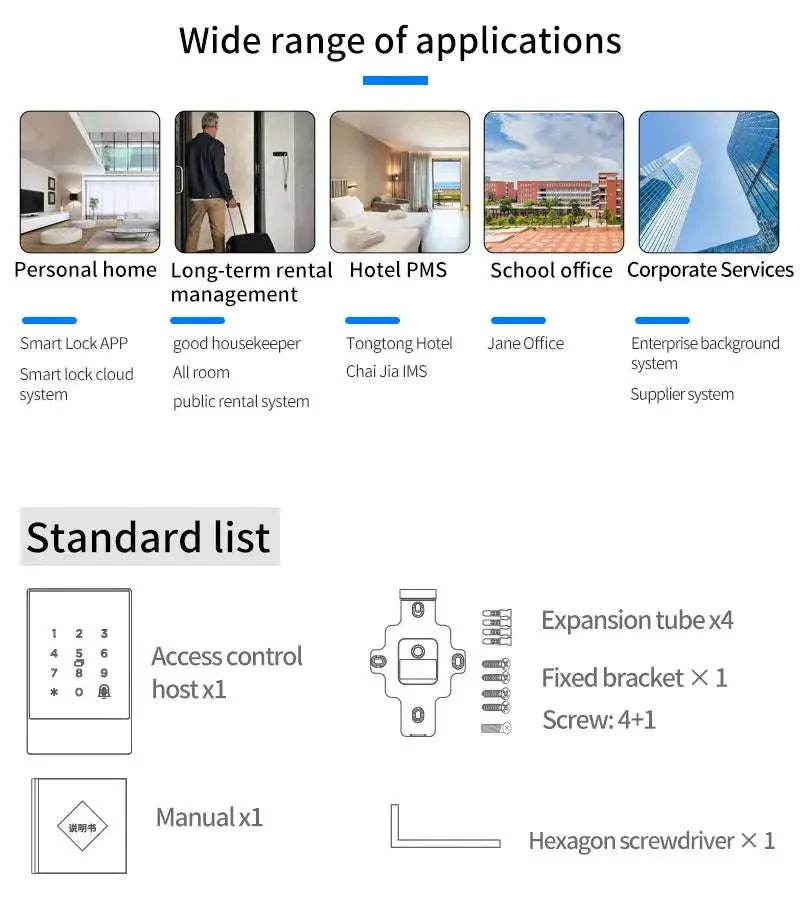 TTlock H3 Fingerprint Door Access Control System - Image 22