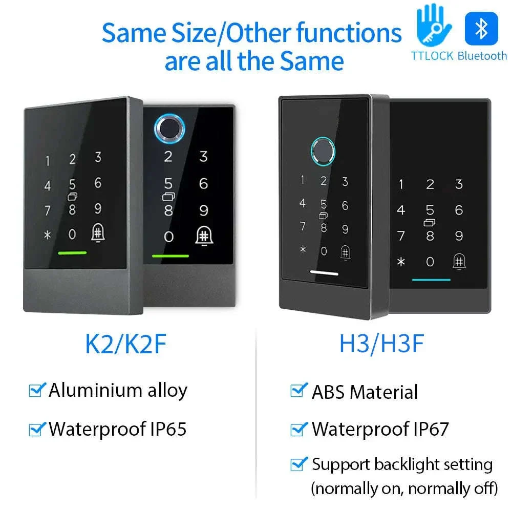 TTlock H3 Fingerprint Door Access Control System - Image 31