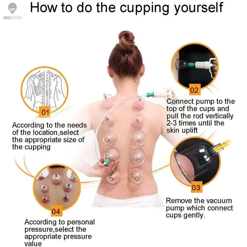 Vacuum Suction Cups for Body Massage and Relaxation - Image 8