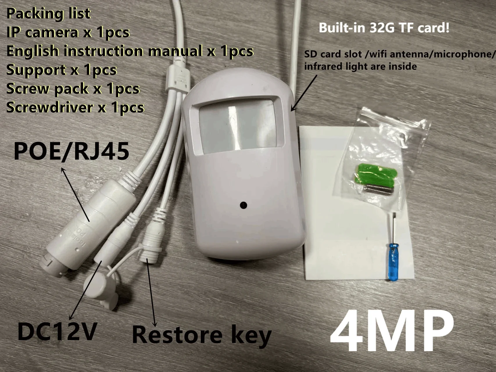 Tuya POE Mini WiFi Security Camera, 2MP/4MP, 2-Way Audio - Image 37