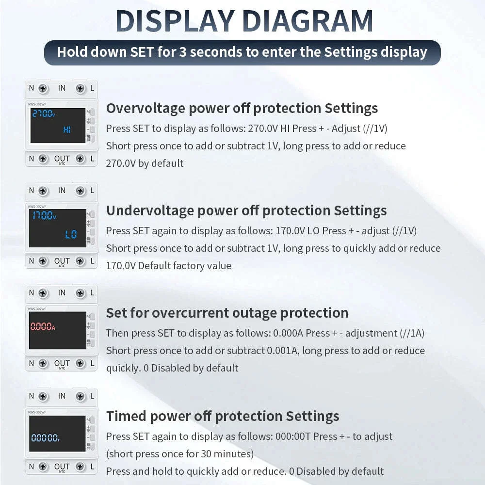 EcoSense 8-in-1 Smart Energy Meter for Home Monitoring - Image 12