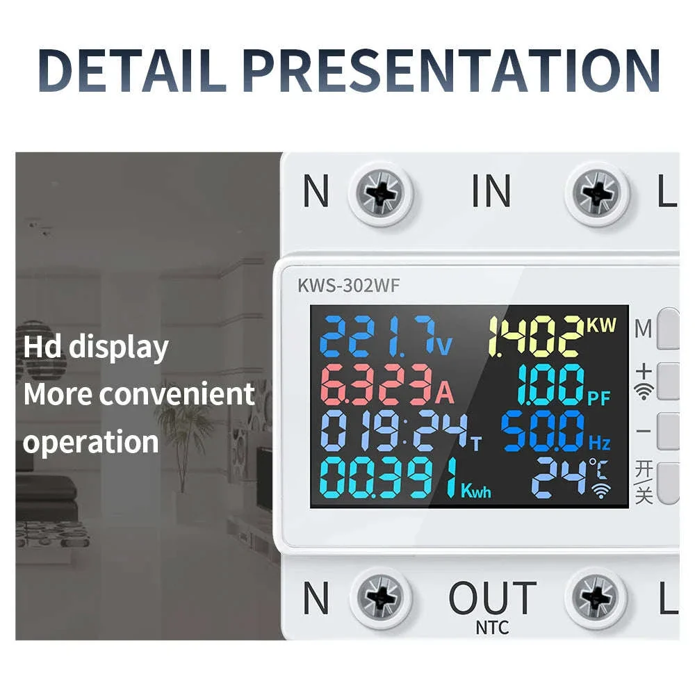 EcoSense 8-in-1 Smart Energy Meter for Home Monitoring - Image 25