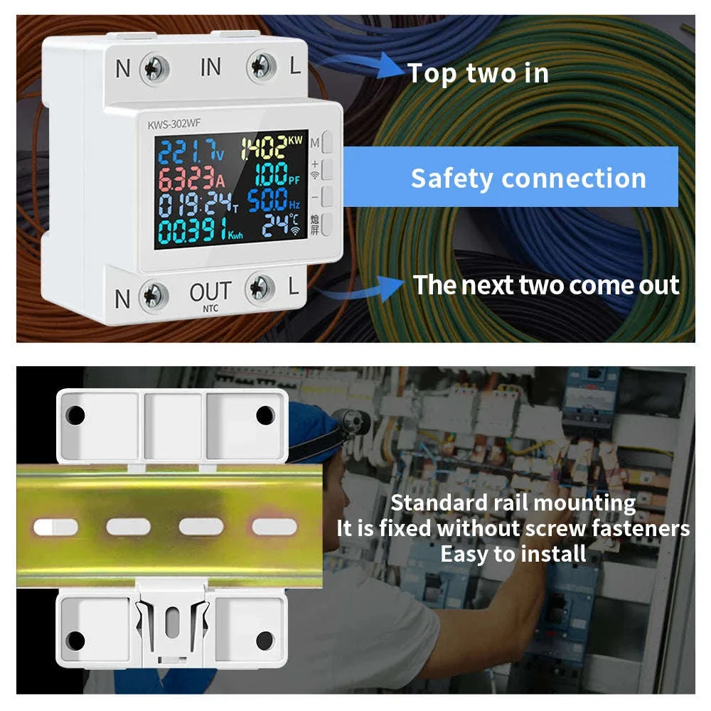 EcoSense 8-in-1 Smart Energy Meter for Home Monitoring - Image 26