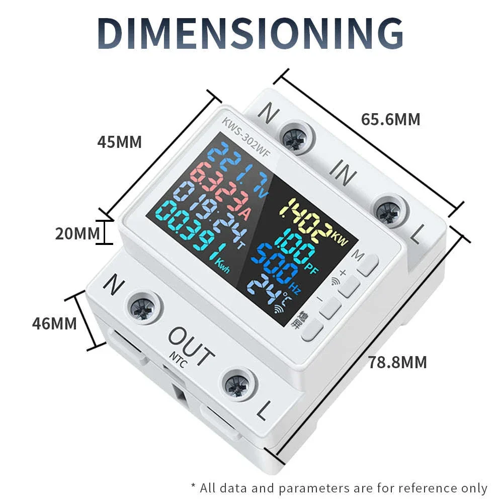 EcoSense 8-in-1 Smart Energy Meter for Home Monitoring - Image 6