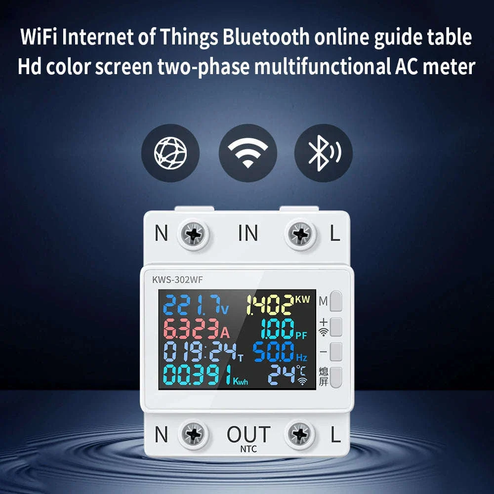 EcoSense 8-in-1 Smart Energy Meter for Home Monitoring - Image 7