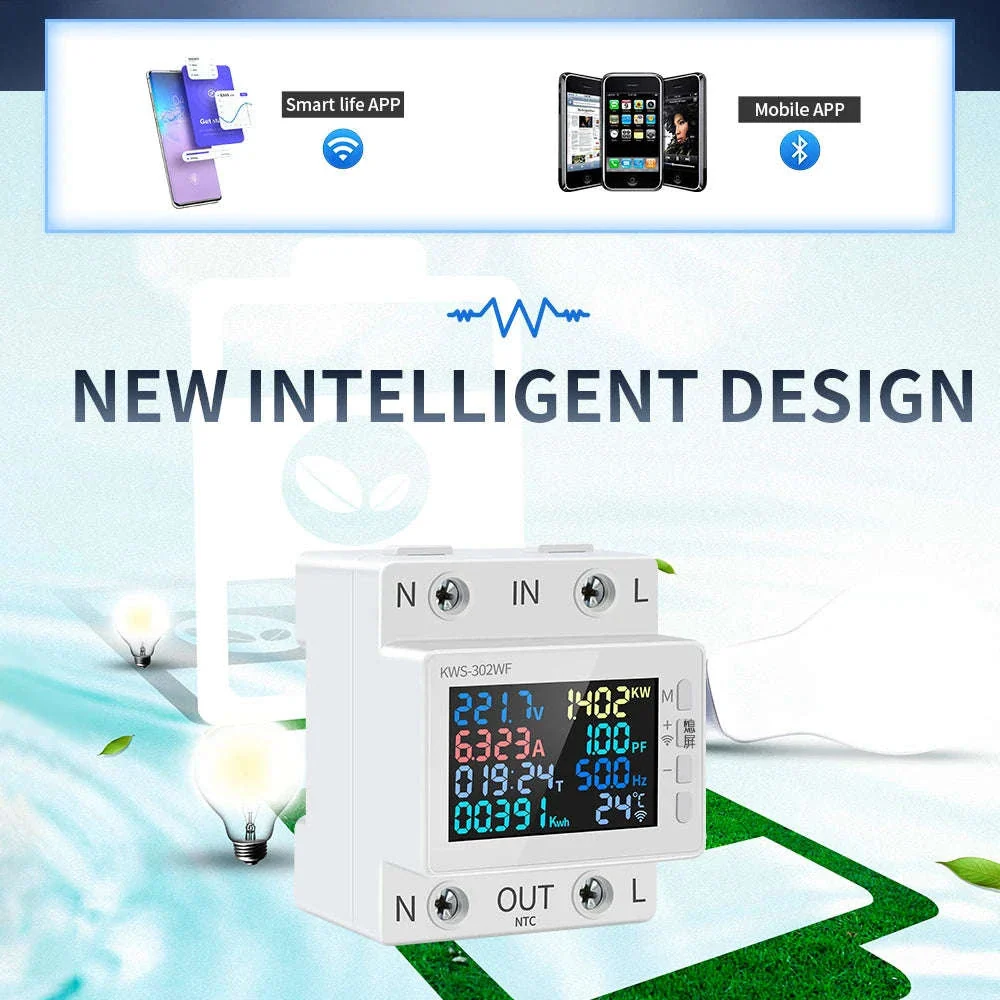 EcoSense 8-in-1 Smart Energy Meter for Home Monitoring - Image 8