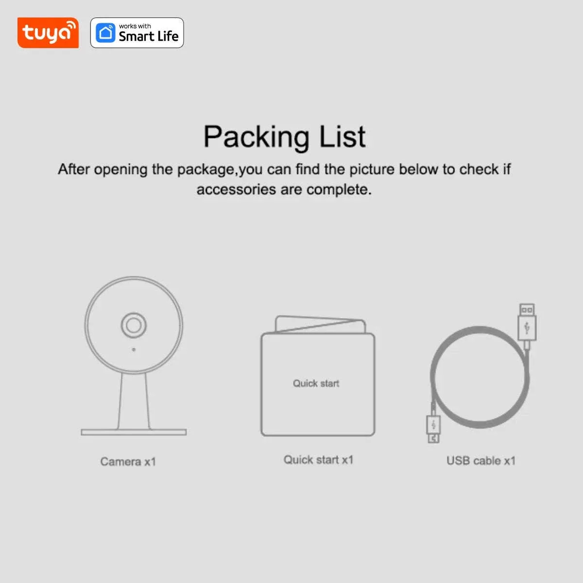 Tuya Smart 1080p Wi‑Fi Indoor Security Camera, 2MP - Image 7