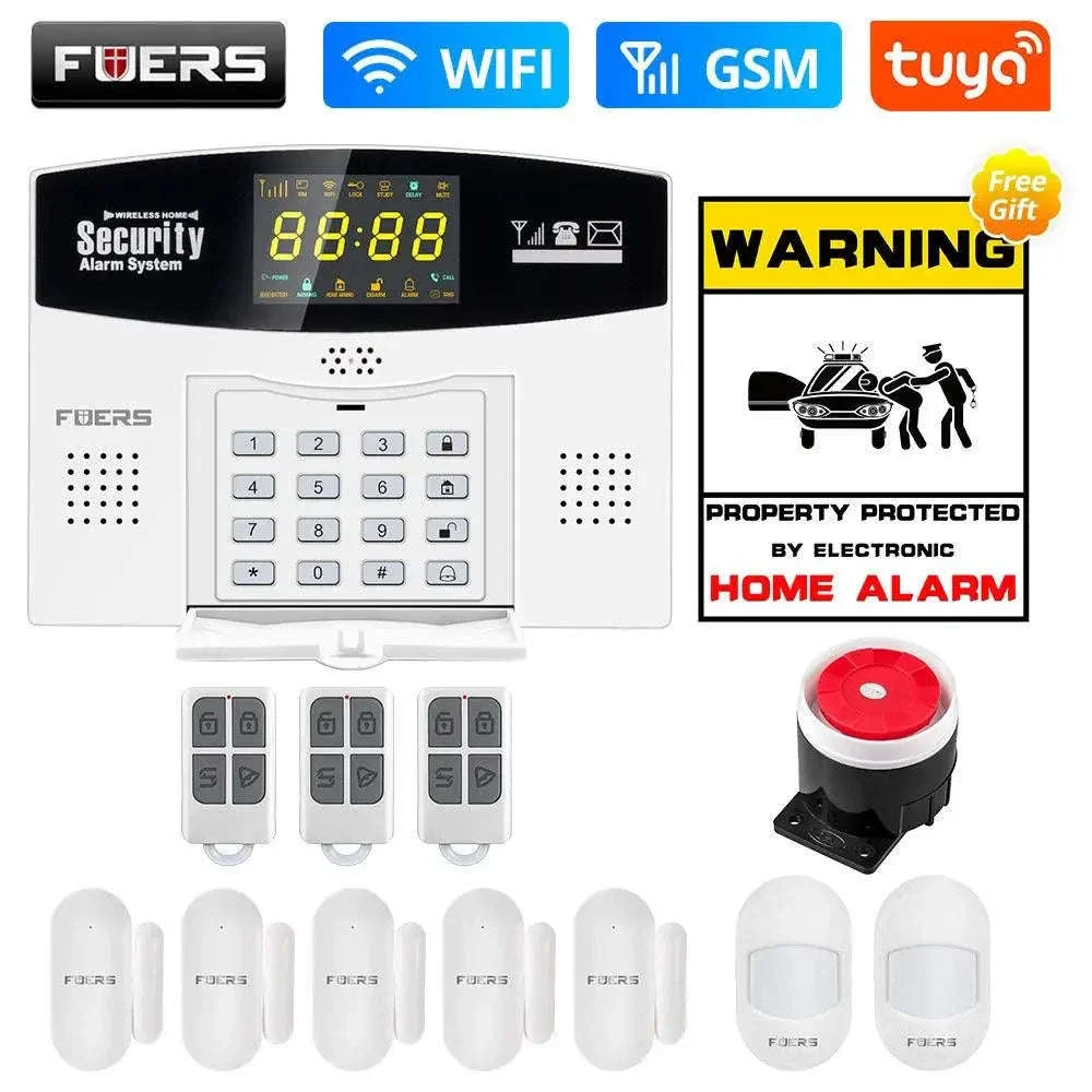 Tuya Smart Alarm System WiFi & 4G GSM Home Security Hub - Image 11