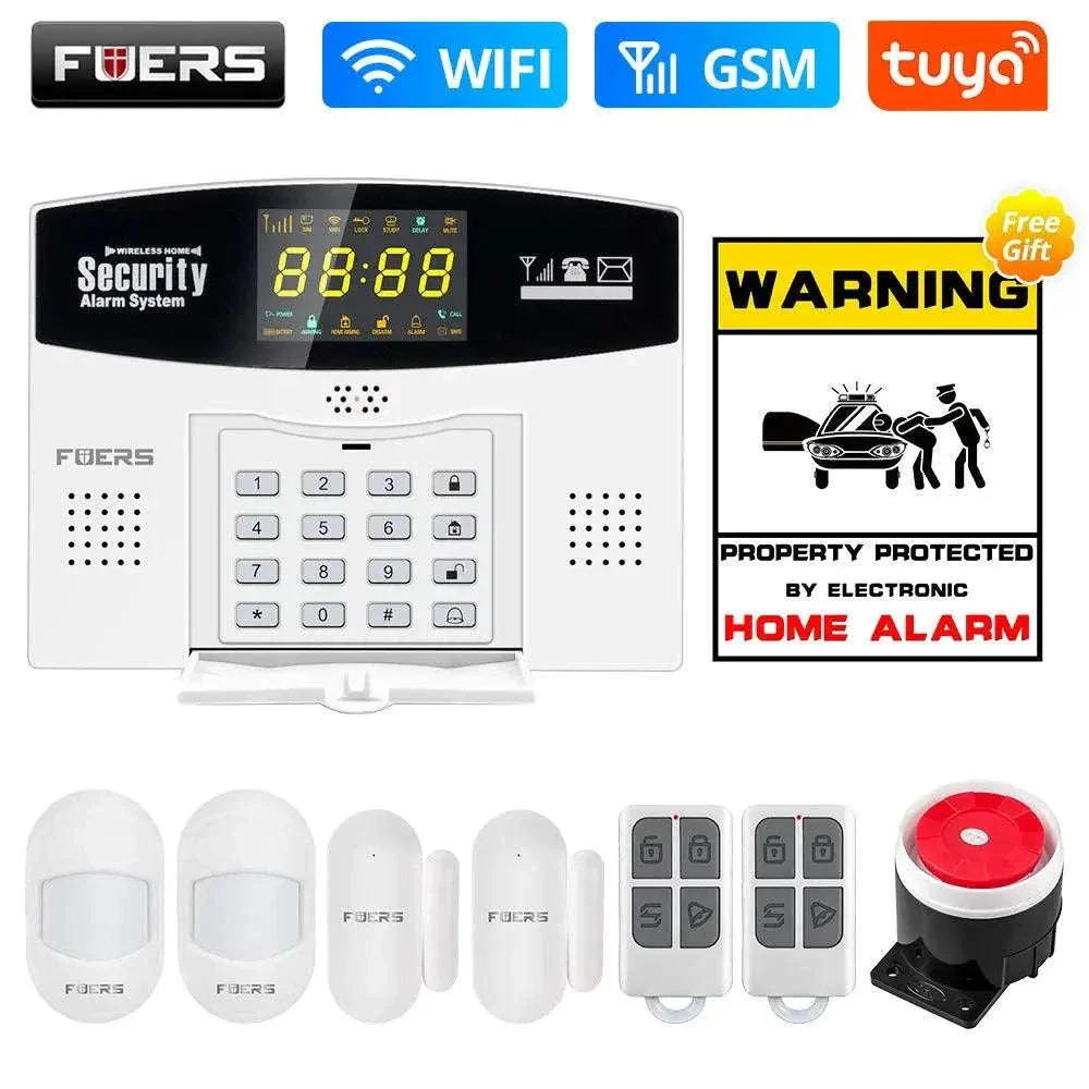 Tuya Smart Alarm System WiFi & 4G GSM Home Security Hub - Image 12