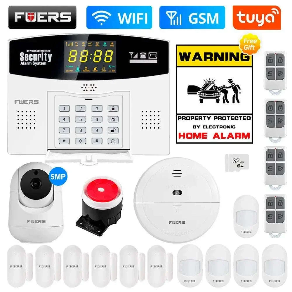 Tuya Smart Alarm System WiFi & 4G GSM Home Security Hub - Image 13