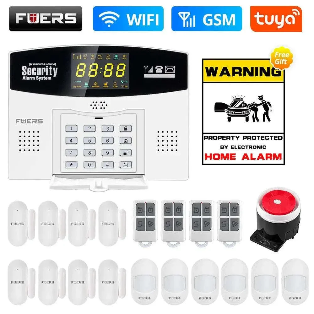 Tuya Smart Alarm System WiFi & 4G GSM Home Security Hub - Image 14