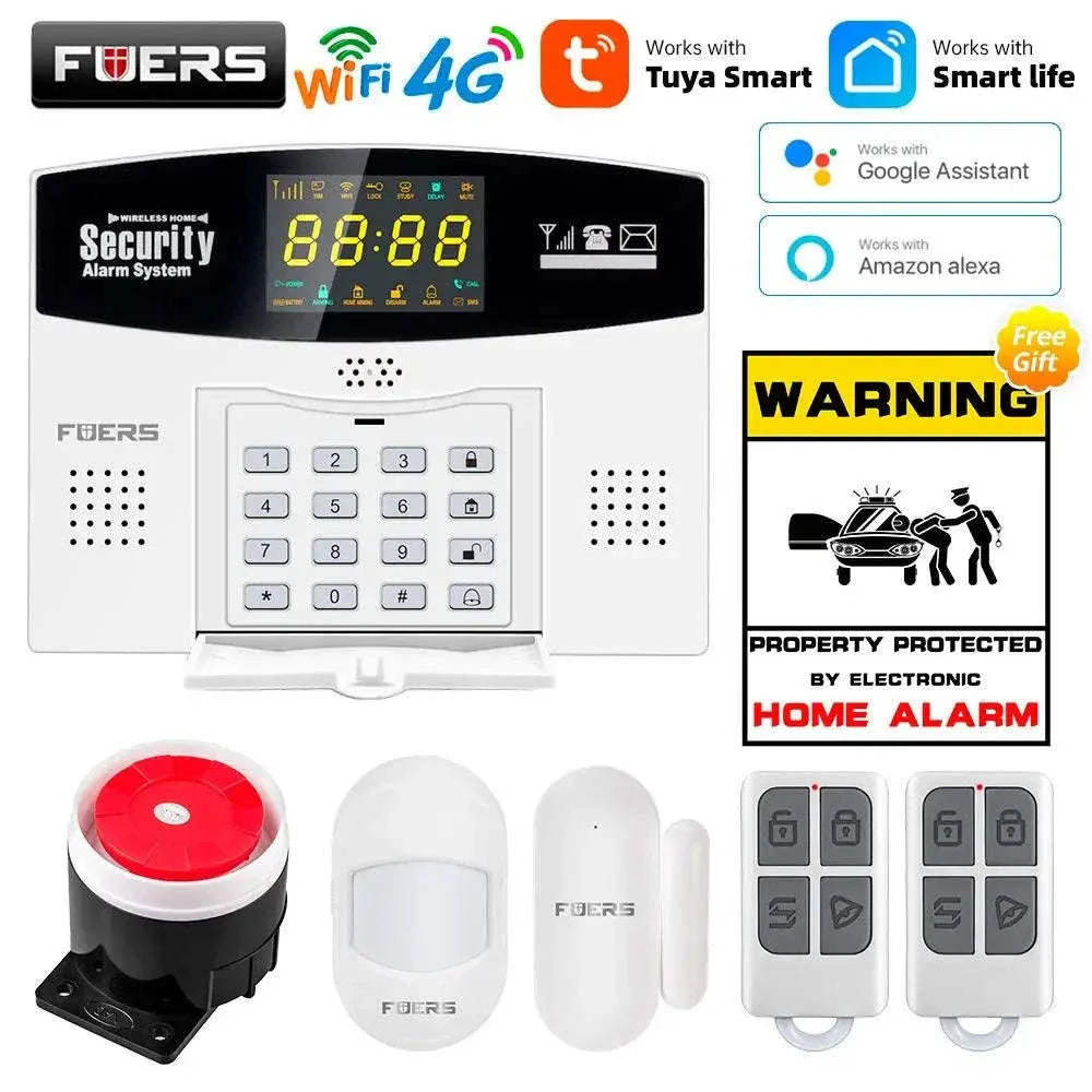 Tuya Smart Alarm System WiFi & 4G GSM Home Security Hub - Image 17