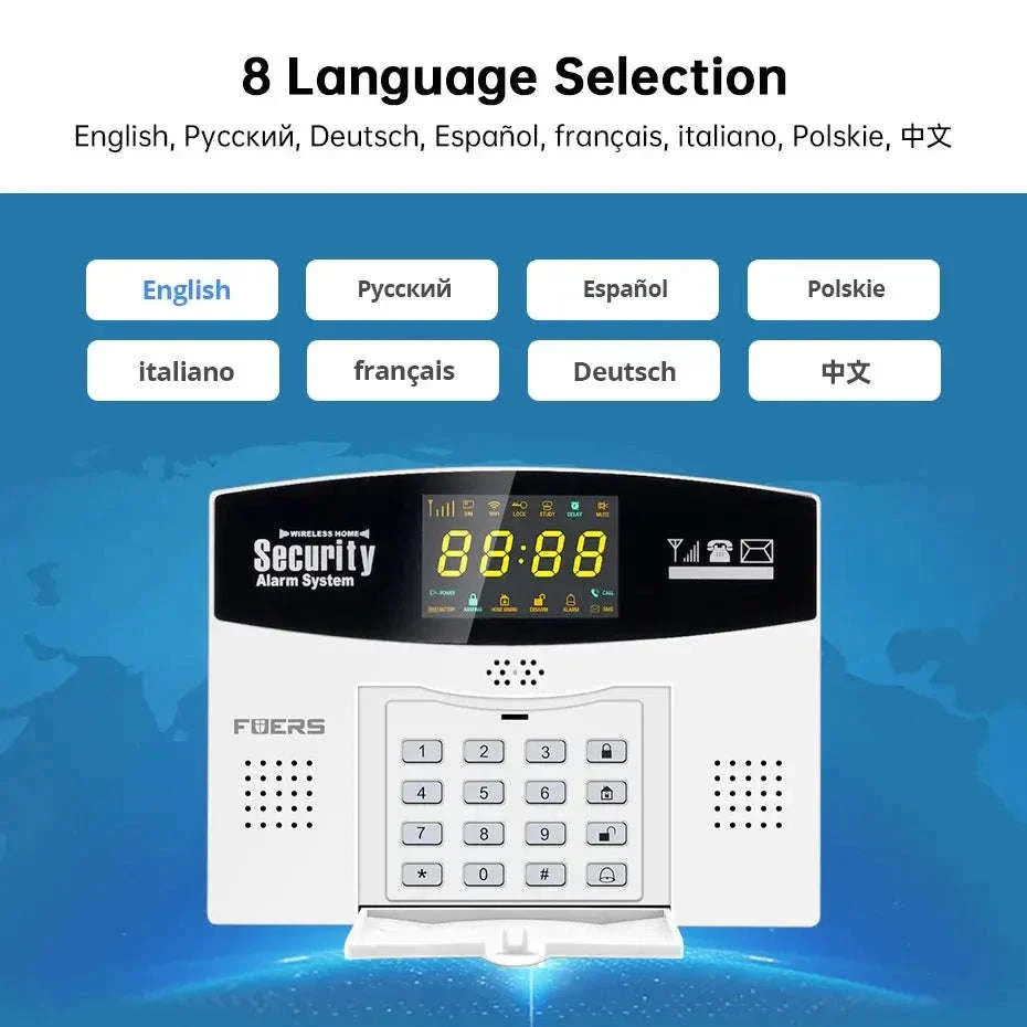 Tuya Smart Alarm System WiFi & 4G GSM Home Security Hub - Image 3