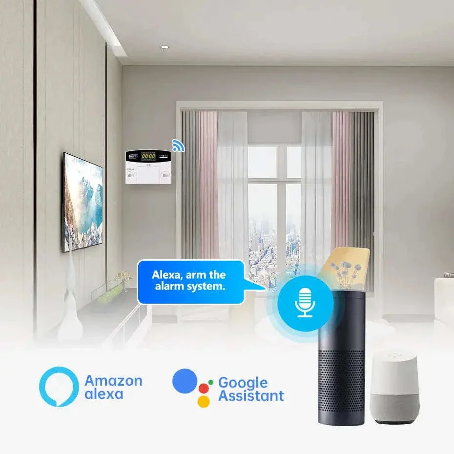 Tuya Smart Alarm System WiFi & 4G GSM Home Security Hub - Image 4