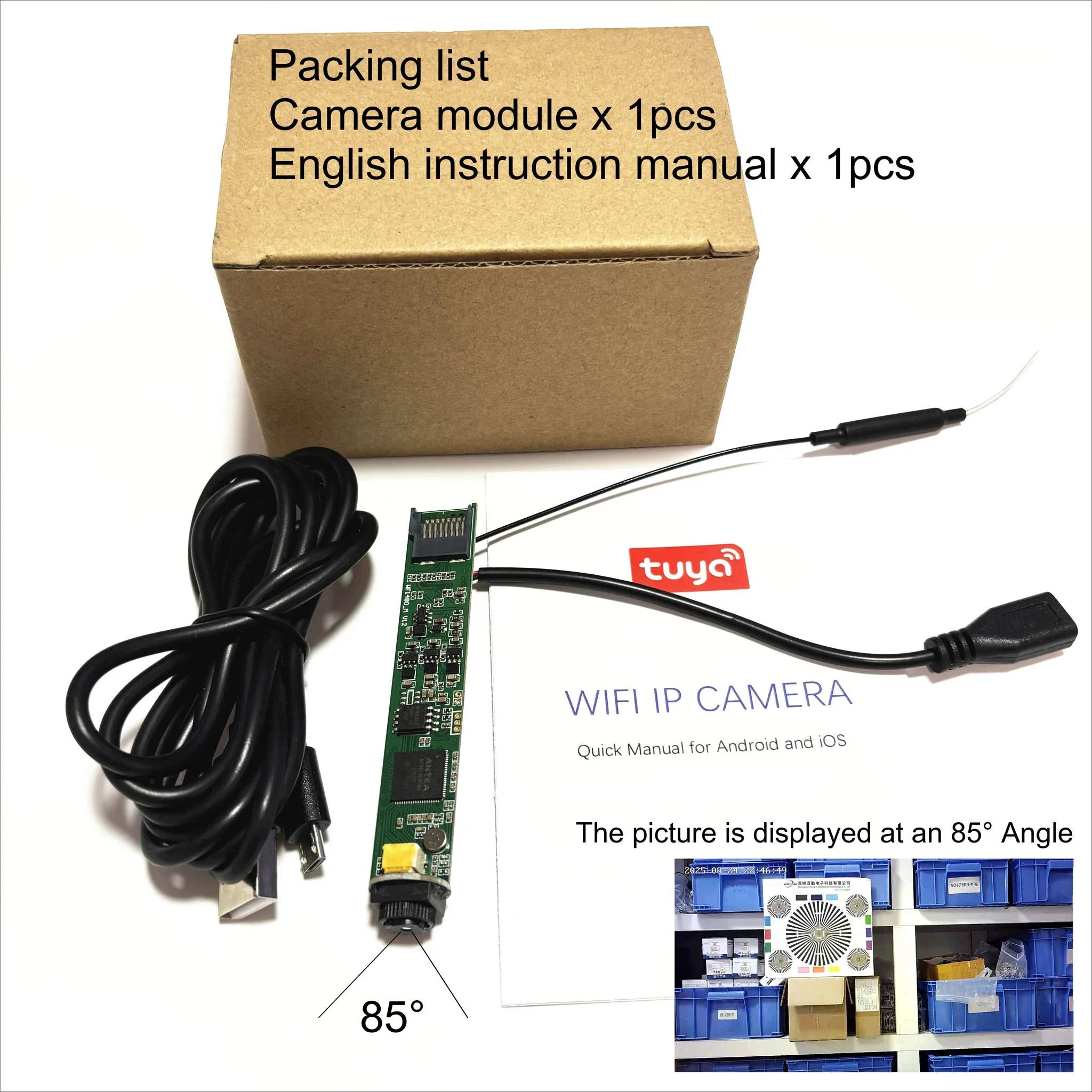 Tuya Smart Mini IP Camera Module 2MP WiFi Two-Way Audio - Image 27