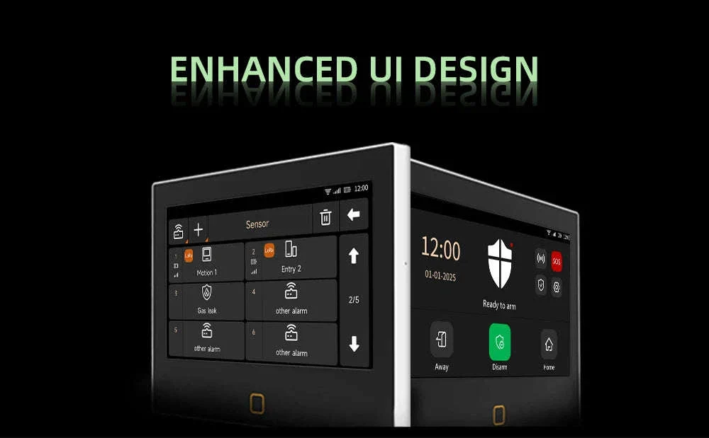 Tuya WiFi & 4G Smart Home Security System with 7-Inch Display - Image 9