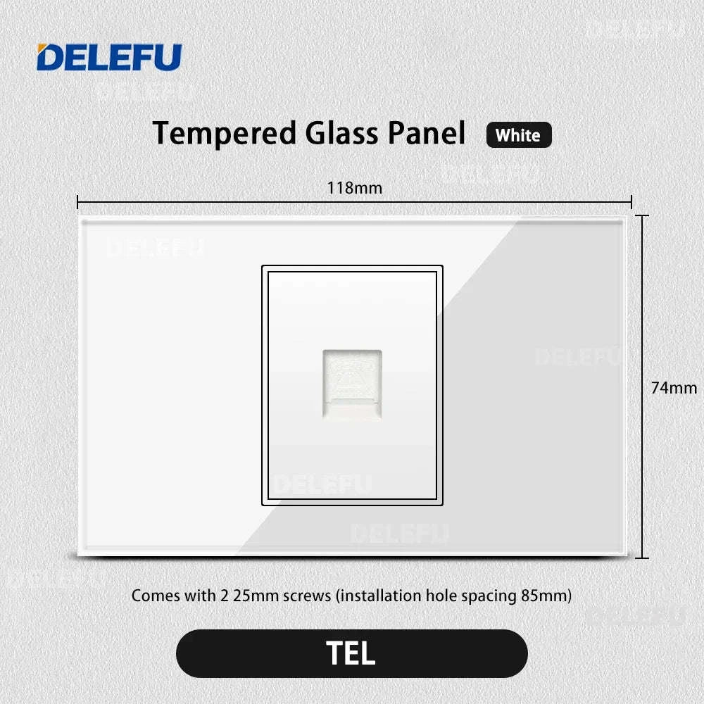 Tempered Glass Tuya WiFi Smart Wall Socket with USB-C Charging - Image 25