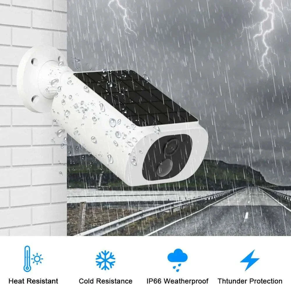5MP Solar Security Camera Outdoor Wireless with Two-Way Audio - Image 2
