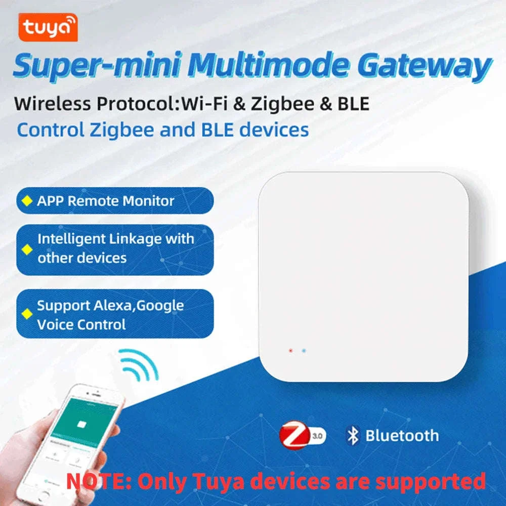 Tuya Zigbee Wireless Hub Gateway for Smart Home Automation - Image 3