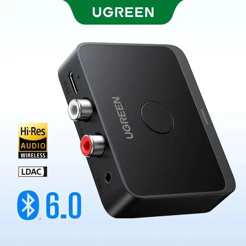 Bluetooth 6.0 AUX Receiver 3.5mm & RCA LDAC Audio Adapter - Image 19