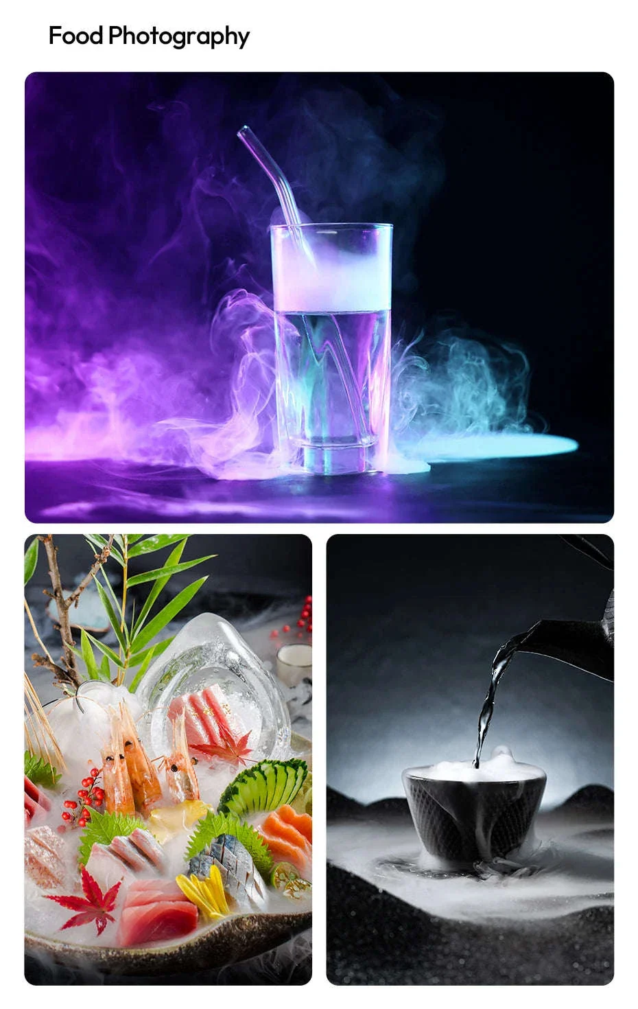 Ulanzi FM02 30W Portable Smoke Machine for Photo & Video Effects - Image 11