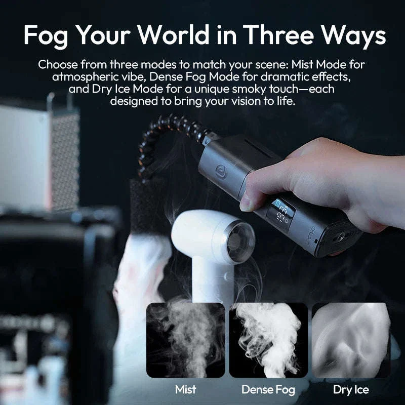 Ulanzi FM02 30W Portable Smoke Machine for Photo & Video Effects - Image 2