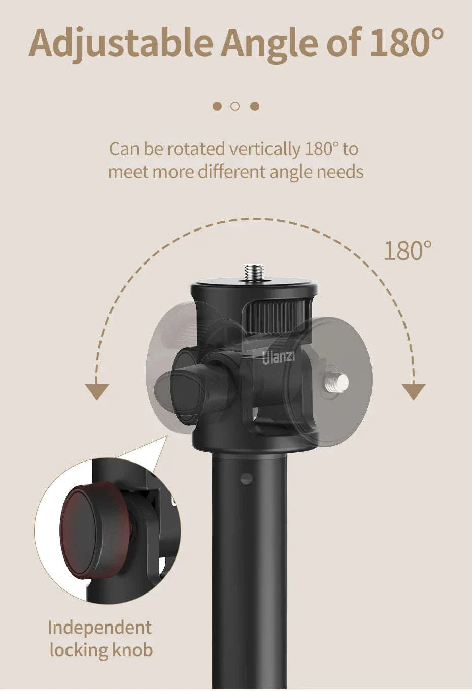 Ulanzi MT-79 Extendable Tripod for Cameras and Smartphones - Image 13