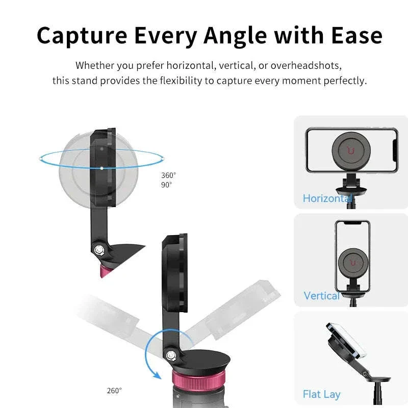 Ulanzi MT-84 MagSafe Selfie Stick Tripod, 1.53m - Image 3