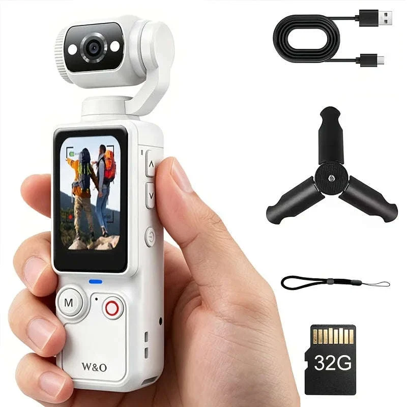 4K Pocket Sports Camcorder with 32GB Card, Tripod and 7-Hour Battery - Image 19