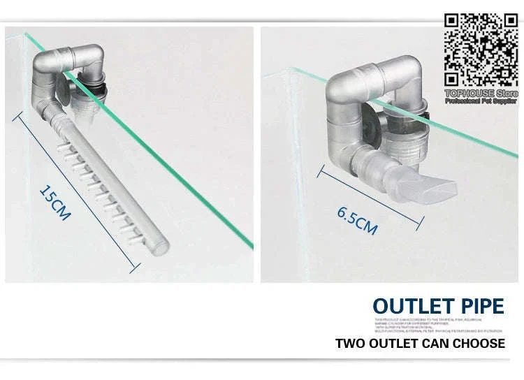 Ultra-Quiet Transparent Aquarium Filter Bucket - Image 14