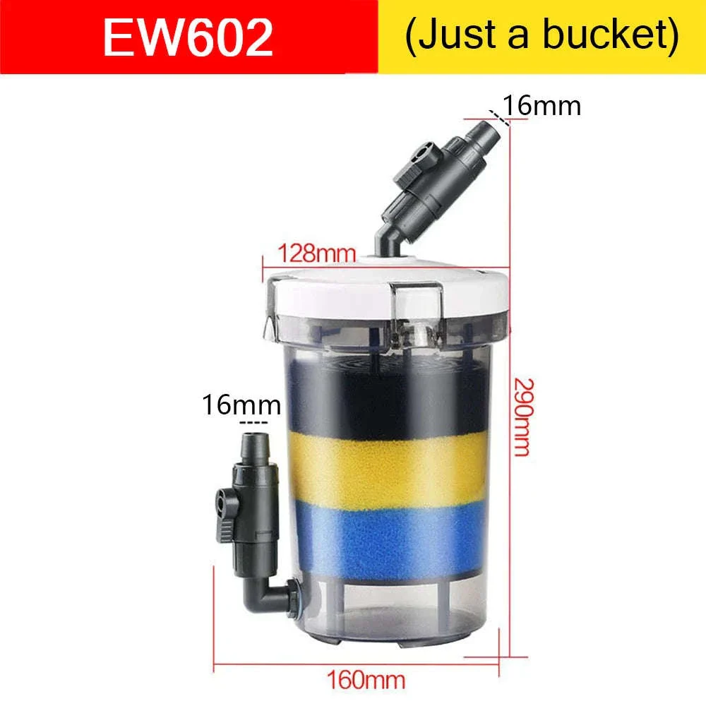 Ultra-Quiet Transparent Aquarium Filter Bucket - Image 20