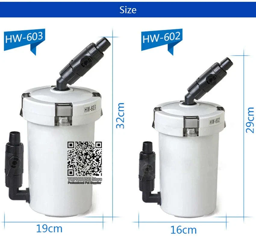 Ultra-Quiet Transparent Aquarium Filter Bucket - Image 9
