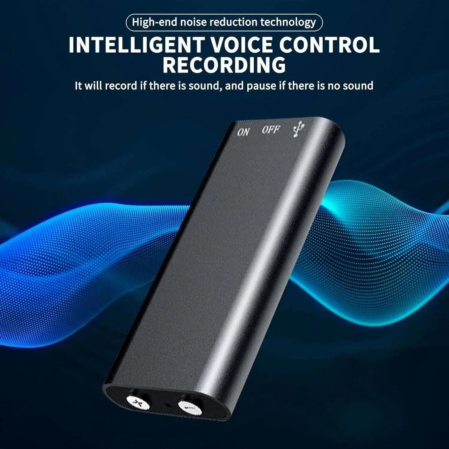Ultra-Slim Mini Voice Recorder with 16GB Storage & Long Battery - Image 7