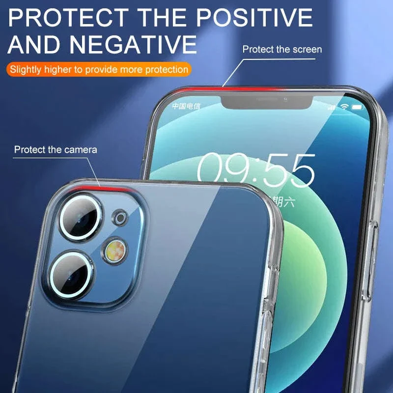 Ultra Thin Clear Silicone iPhone Case for Slim Protection - Image 2