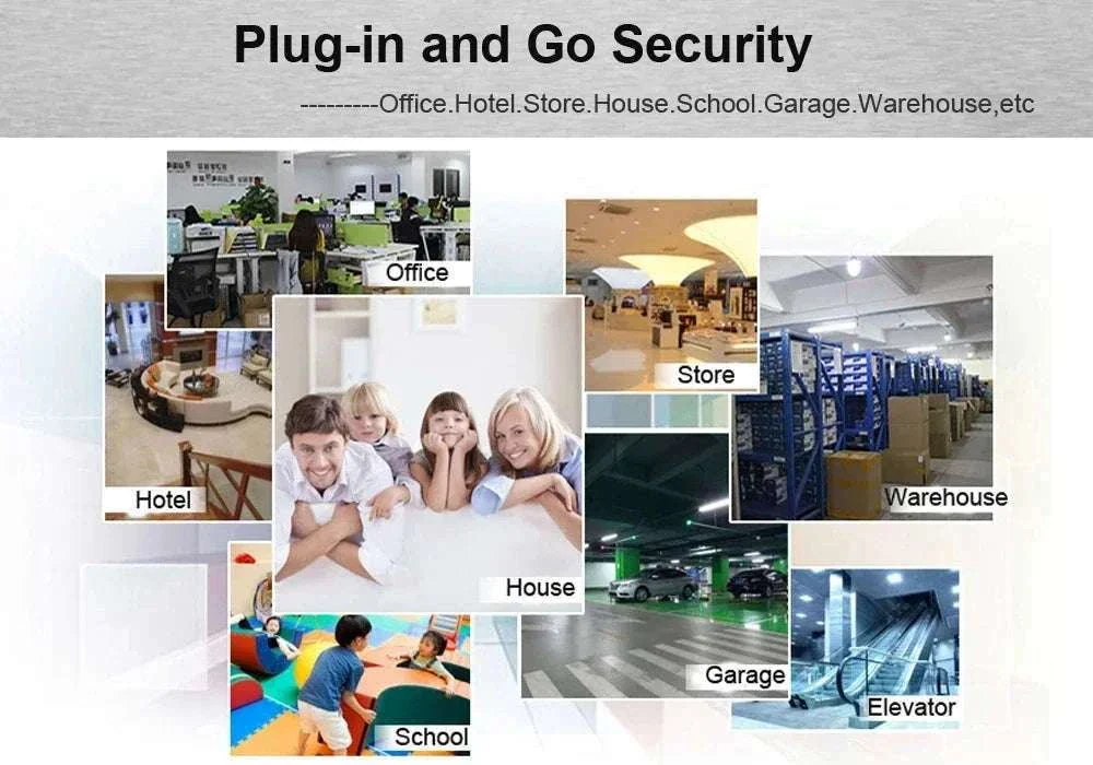 Ultra-Wide 170° Mini Fisheye AHD Indoor Security Camera - Image 16