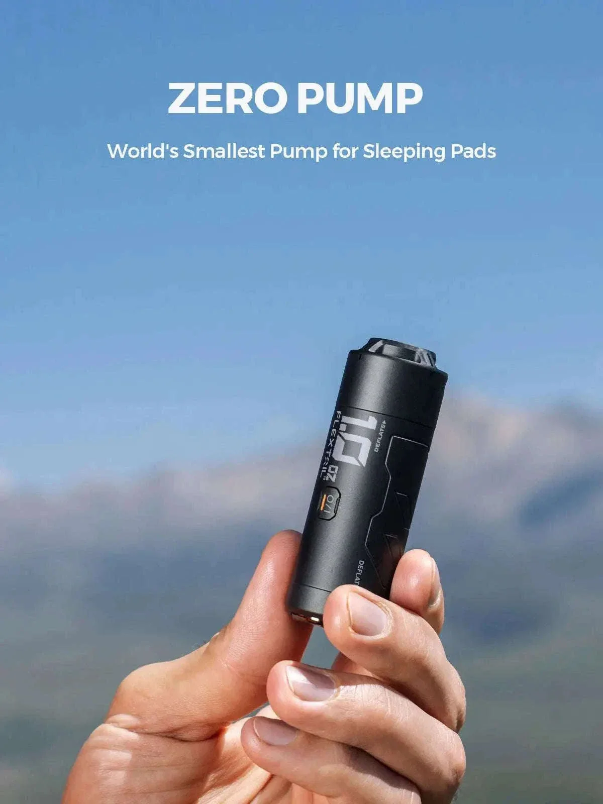 Ultralight Portable Electric Air Pump for Camping Sleeping Pads - Image 7
