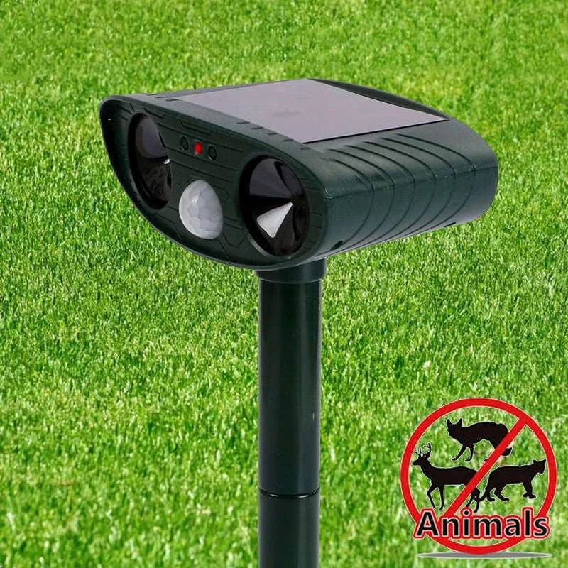 Solar Ultrasonic Animal Repellent for Garden Protection - Image 15