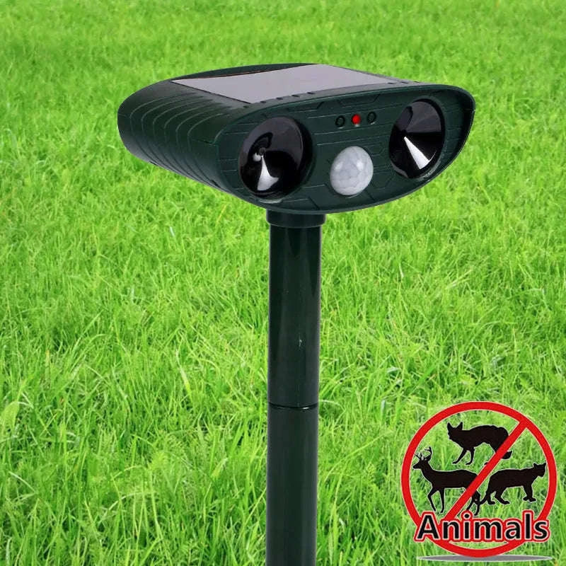 Solar Ultrasonic Animal Repellent for Garden Protection - Image 16