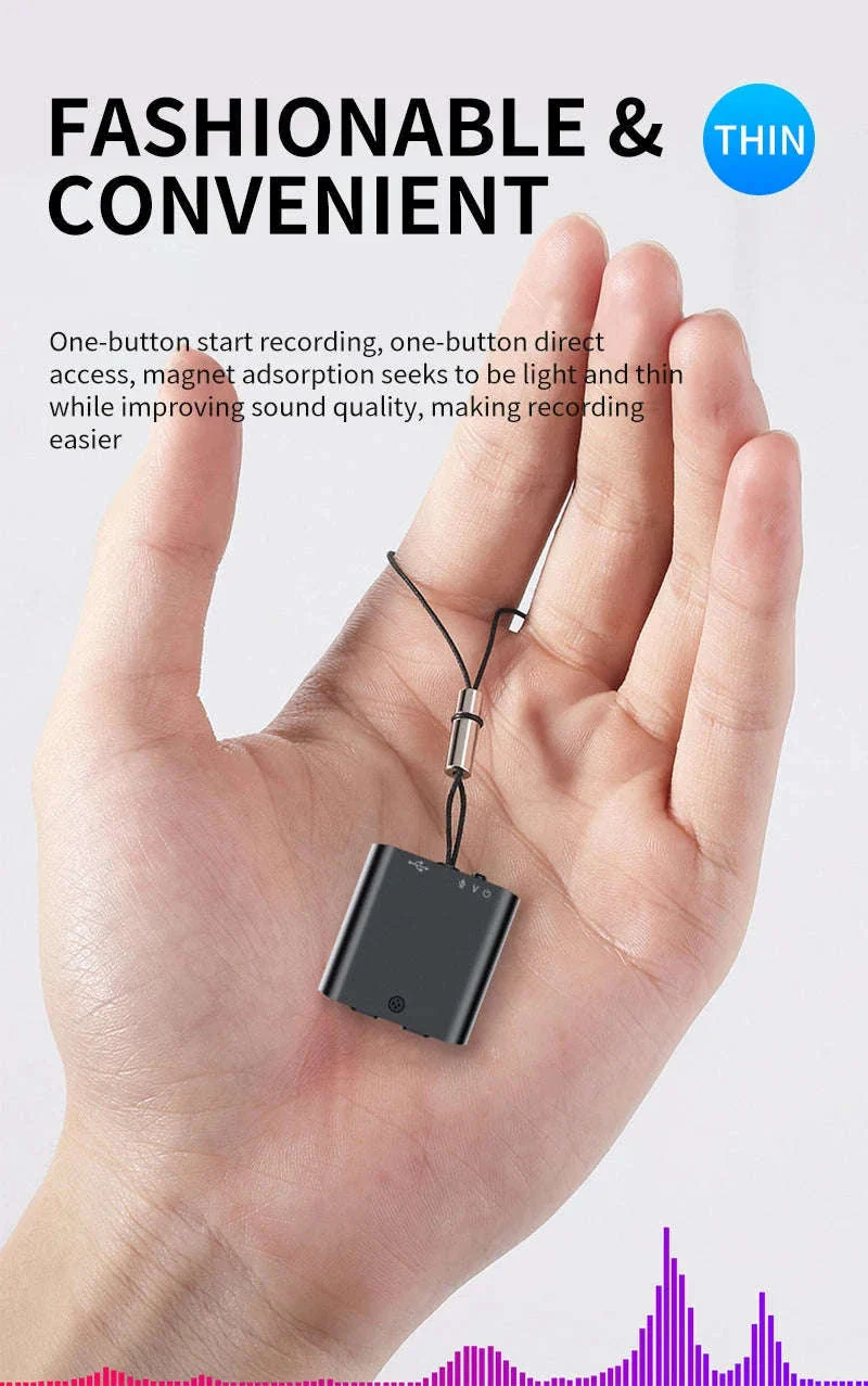 UltraThin Mini Sound Recorder for Clear Everyday Audio Capture - Image 16