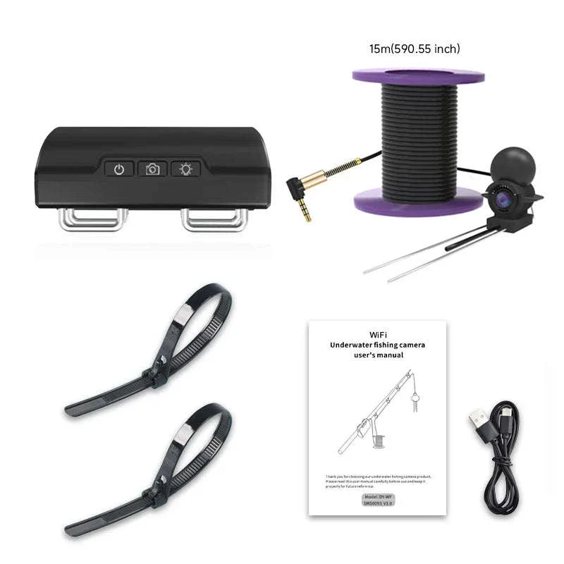 Underwater Wi‑Fi Fishing Camera with Night Vision and 50m Cable - Image 19
