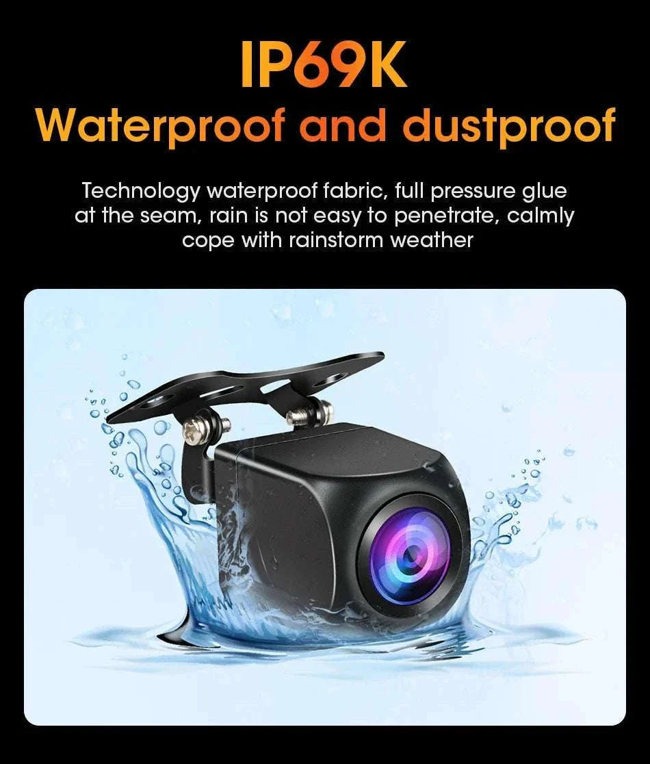 4‑Pin Rear View Backup Camera 1080P Waterproof Night Vision - Image 15