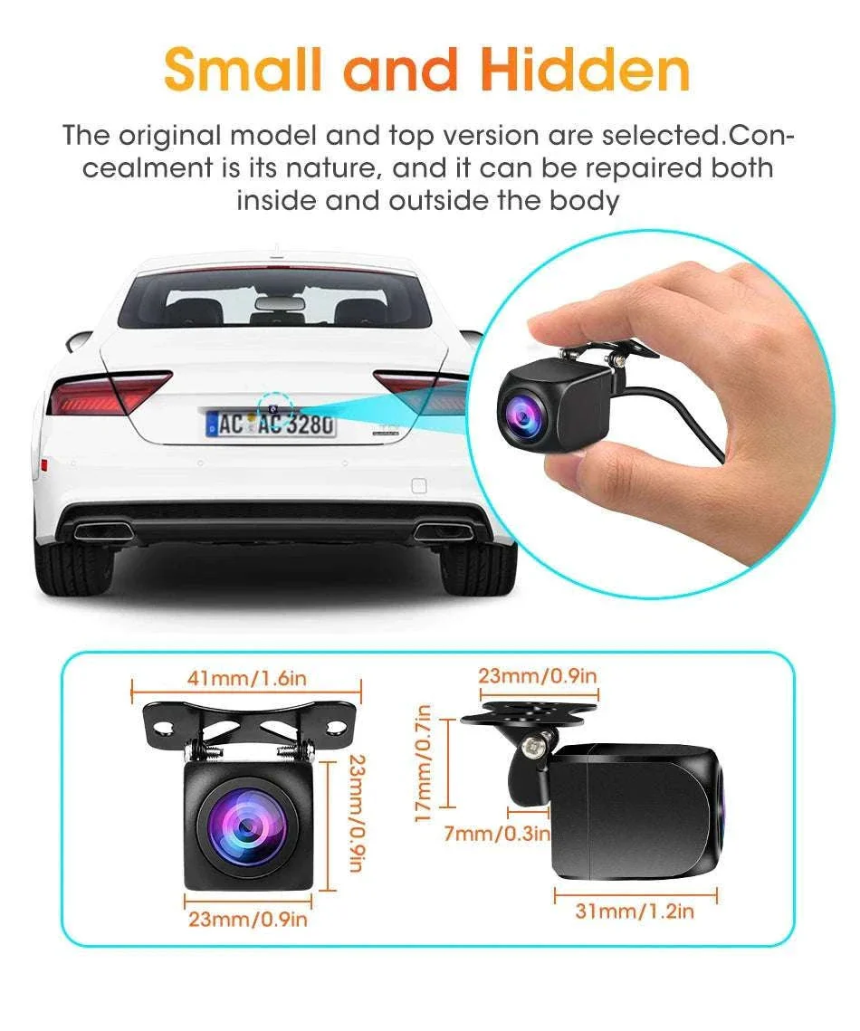 4‑Pin Rear View Backup Camera 1080P Waterproof Night Vision - Image 16