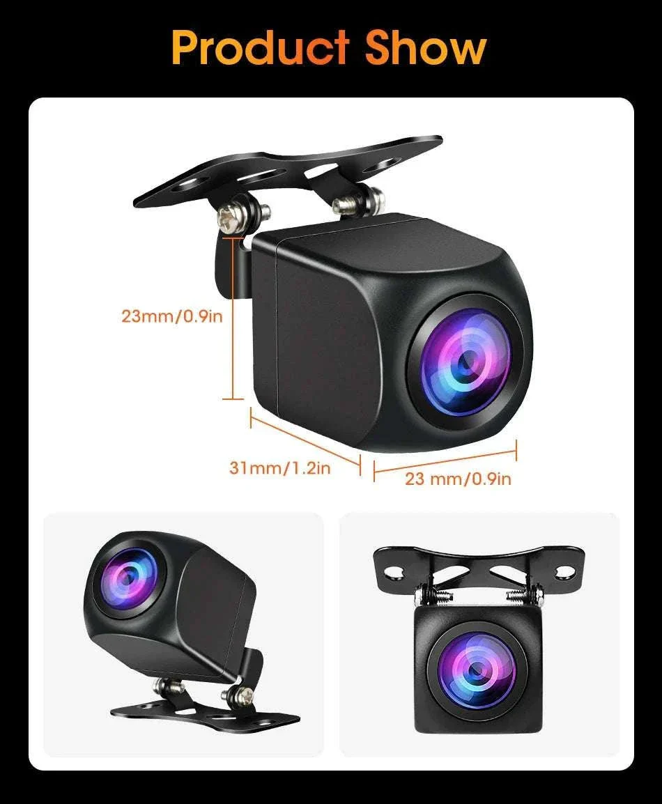 4‑Pin Rear View Backup Camera 1080P Waterproof Night Vision - Image 23